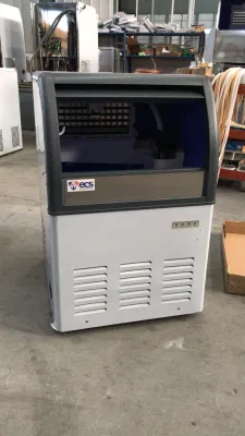 100kg 자동 상업용 아이스 큐브 만드는 기계/커피와 얼음 디저트 가게를 위한 주거용 순수 제빙기